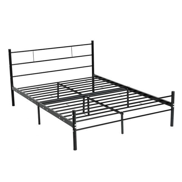 Durable Simple Metal Pipe Bed Hollow Design For Bedroom / Apartment