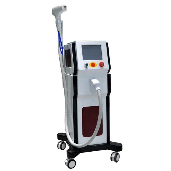 808nm Diode Laser Machine with 20-950ms Pulse Width 1~20Hz Frequency and 10*16mm Spot Size for Professional Hair Removal