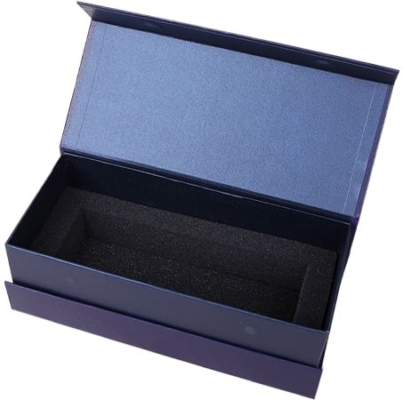 1500gsm Gloss Lamination Square Electronic Magnetic Box Packaging Clamshell