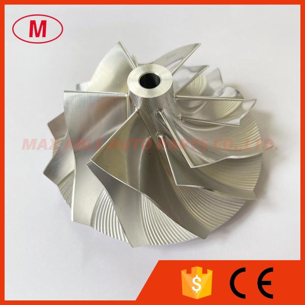 GT3795 67.77/94.00mm 6+6blades slimnose Turbo milling/aluminum 2618/billet compressor wheel for Chevy 6.6L PowerMax