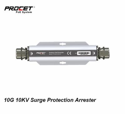 Procet Poe Ethernet Surge Protector 10gbe Data Rates Cat5