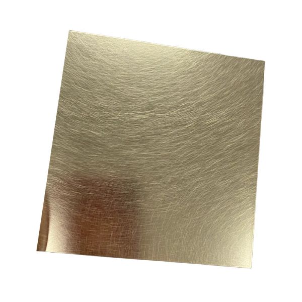 Random Pattern Brushed Stainless Steel Sheet Non Linear Texture For Home Accent Walls