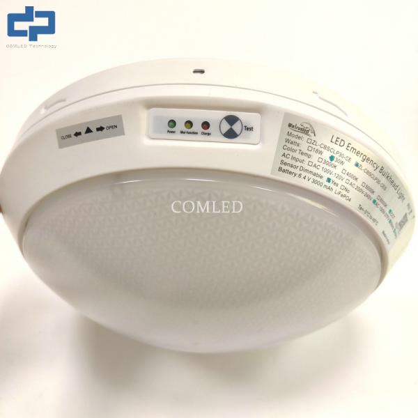 warehouse lED Emergency ceiling light Robust stair well oyster LED Lights IP65 weatherproof LED Garage Oyster Light Fixture
