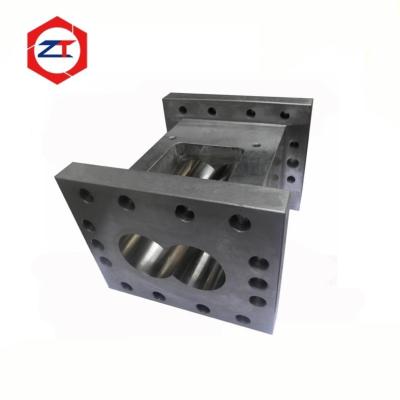 Extrusora de plástico PC 85 mm Extrusora de parafuso duplo, peças da máquina, alimentador de parafuso, barril, 67,8 mm, distância do centro