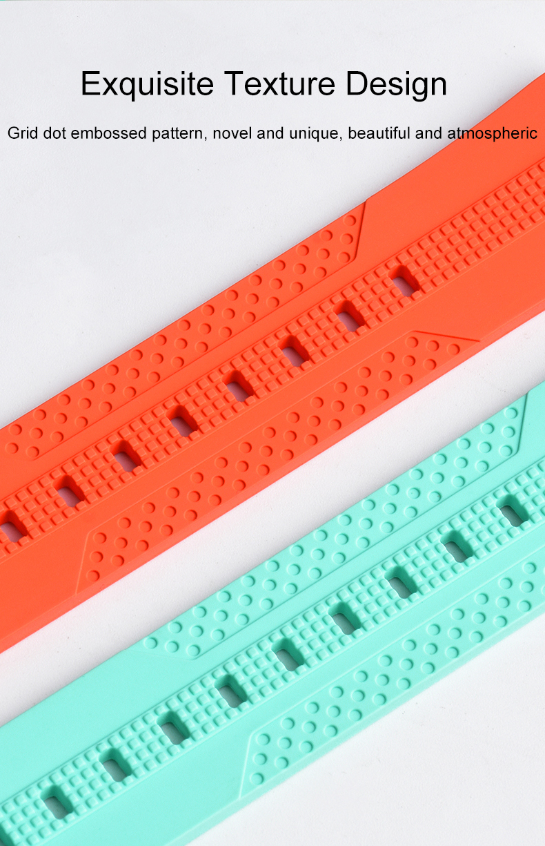 Wholesale VortexGrid FKM Watch Strap 22mm Quick Release-SHX