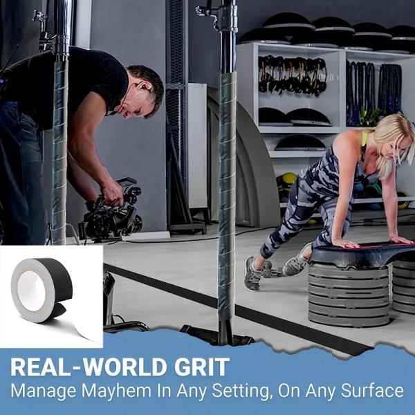 OEM Grade Gaffer Premium Tape Matte Fabric Duct Tape With 11.5% Elongation