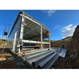 Fire Rated 4 Hour Industrial Steel Chemical Storage Warehouse Hazard Building Safety Compliant NFPA Approved