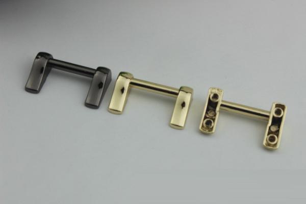 Fashion bag light gold color zinc alloy metal fitting 20 mm arch bridge for purse