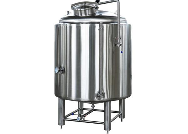1500L Brewing Insulated Hot Liquor Tank Food Grade With Mirror Polished / 50MM PU Insulation