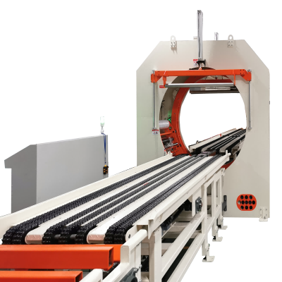 S600 0–60 R/min Horizontal Stretch Wrapping Machine For Automatic Long Product Packaging