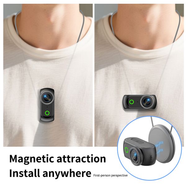 DLC 1080P Full HD Sports Vlog Camera 7.1x-16x Optical Zoom Magnetic Detachable 2.0 Flip Screen Electronic Stabilization WiFi