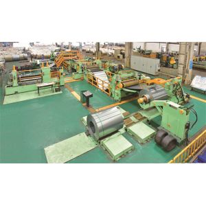 High Accuracy High Speed Sheet Steel  Slitting Line With Automatic Twin Slitters