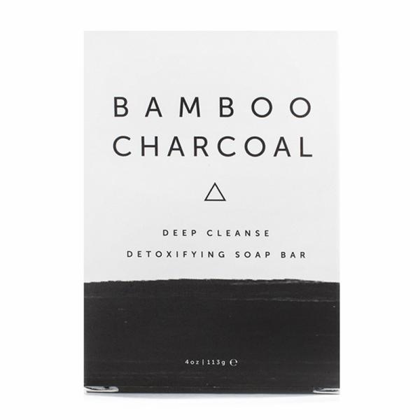 Black Activated Bamboo Charcoal Natural Handcrafted Soap Deep Cleanse Detoxifying