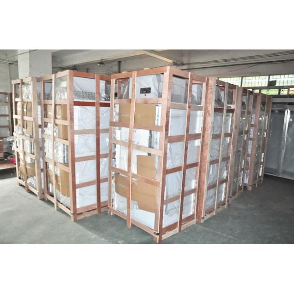 Indoor Commercial Ice Freezer With Top Mount Refrigeration System