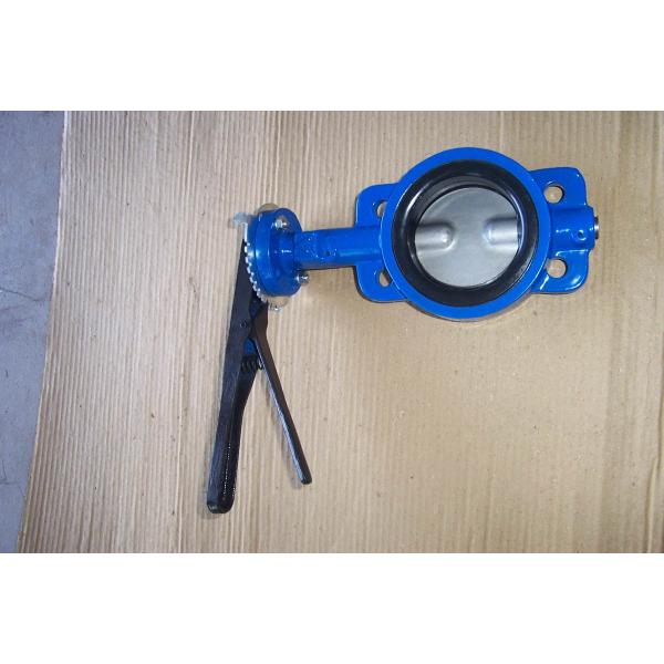 Simple and Compact Construction Two Shaft Wafer Butterfly Valve For Air, Steam, Water