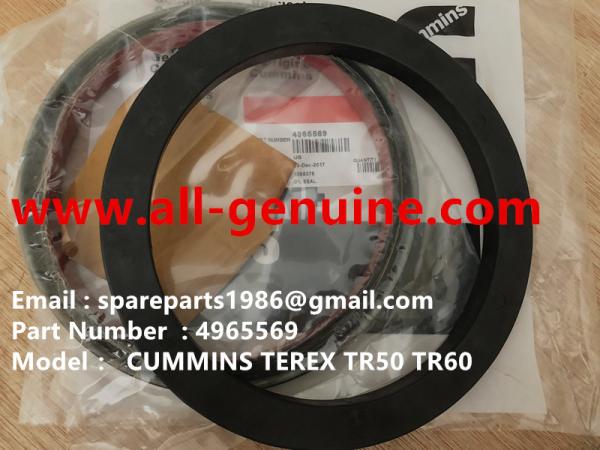 CUMMIINS 4965569 SEAL TR50 TR60 RIGID DUMP TRUCK MINING OFF HIGHWAY  ENGINE  ALLISON TRANSMISSION