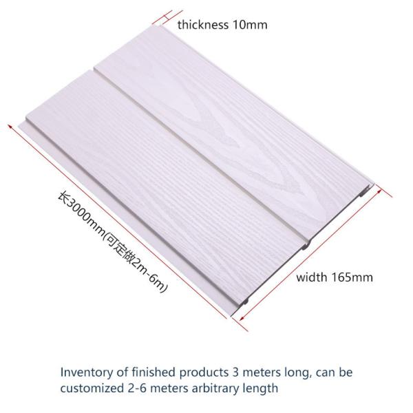 Горячие продажи тисненых водонепроницаемых и защищенных от насекомых панелей для внутренних стен WPC