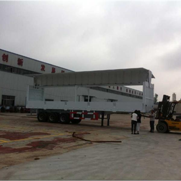 Cargo Open Special Purpose Truck , Wing Van Truck Diesel 6x4 10 Wheeler