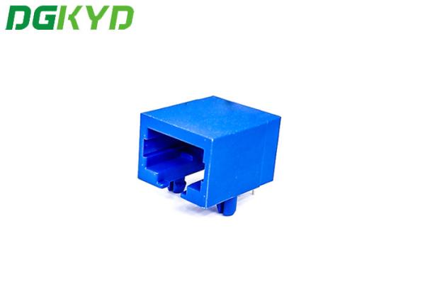 DGKYD56221118IWD1DY1027 Pacote de linha única PA46 Azul RJ45 Conector Rectangular RJ45 Sem transformador