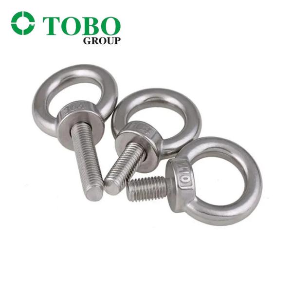 Lightweight Zinc Plated Eye Bolts Nuts Ideal for Industrial Applications