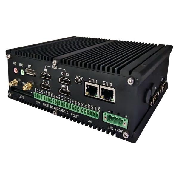 RK3588 Industrial Box PC With 6 TOPS LPA3588