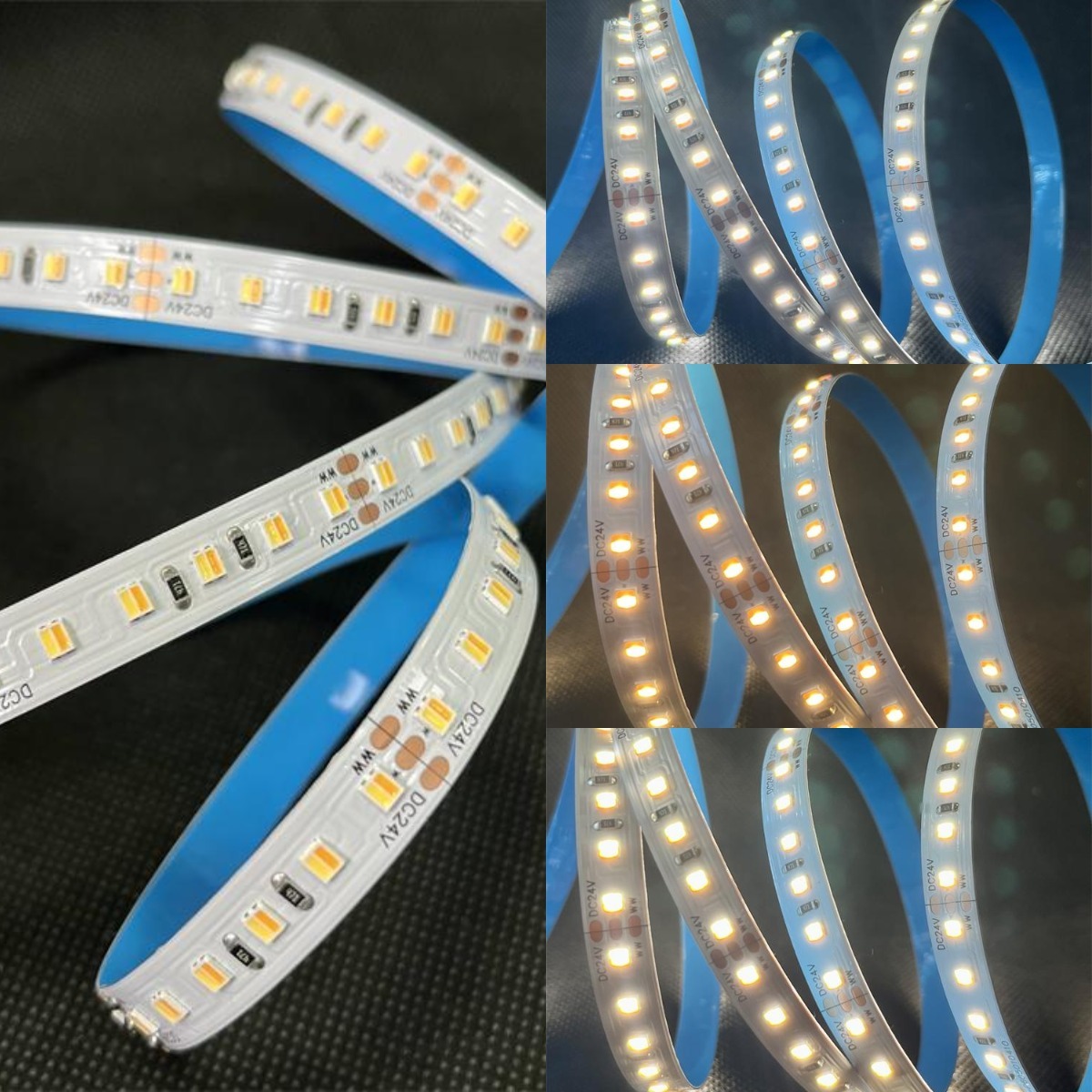 3528 CCT LED Strip Light Dual White Tunable LED Tape for Custom Ambient Design