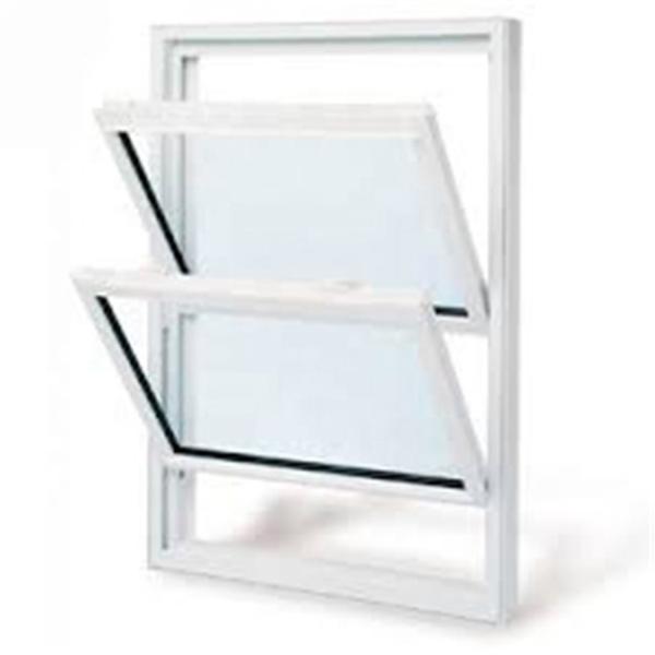 White Magnetic Screen Double Hung Sash Windows for School Renovation Project Construction