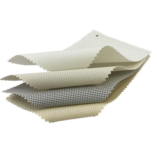 C1500 Pre Cut Roller Window Blinds Shade NFPA 701 Sun Blocking Decor Fabric For 42x42''