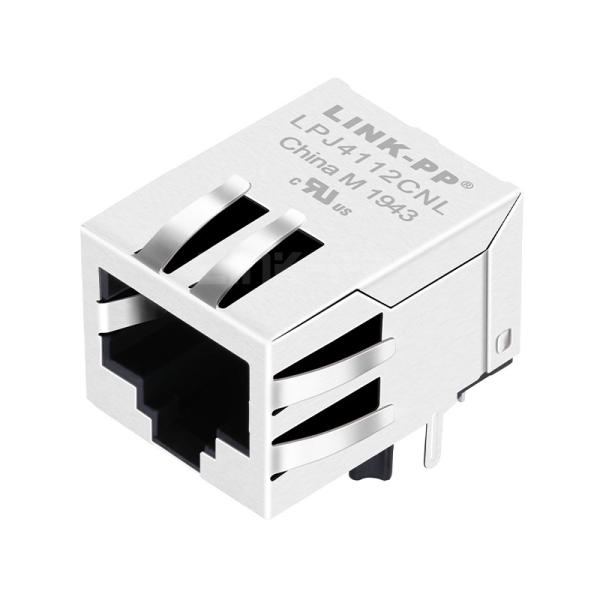 LPJ4112CNL 10/100 Base-T Without Led Single Port Rectifier Bridge POE RJ45 10 Pin Connector