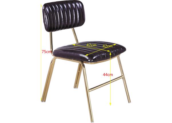 Hengfeng Furniture 42cm Faux Leather Dining Chairs