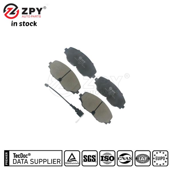 ZPY Front Disc Brake Pad Set for VW Audi Porsche 3QF698151E