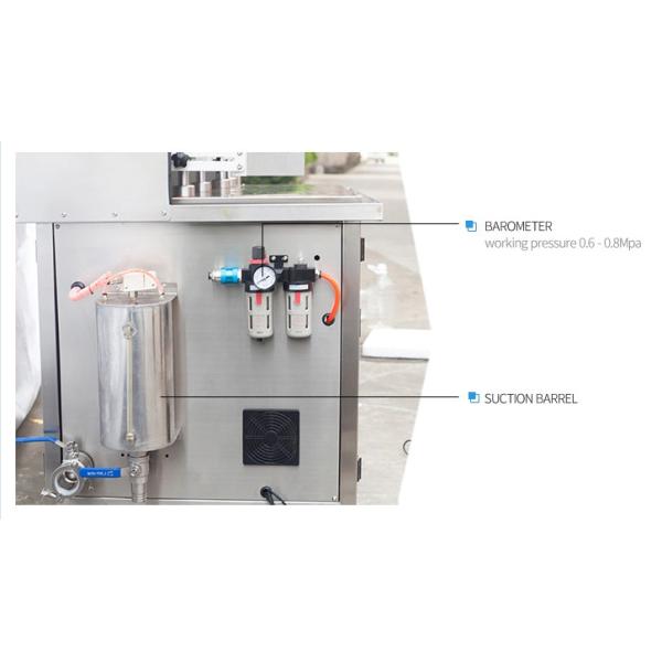 semi-automatic bottle/box oil sealing machine in business