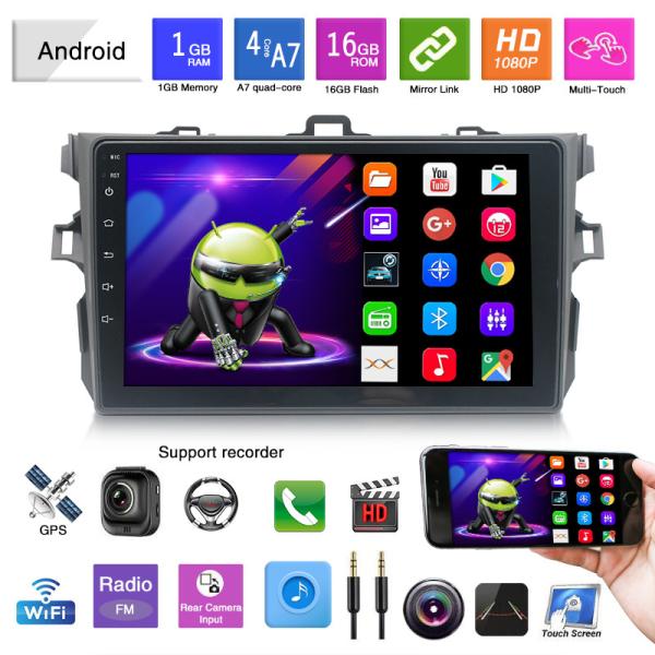 9 Android 10 Toyota Android Radio Android Car Stereo For Toyota Corolla 2017 2019 2018 2013