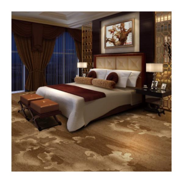 Silk Area Rugs for 5 Star Axminster Fireproof Wool Nylon Hotel Carpet Rectangle Rooms