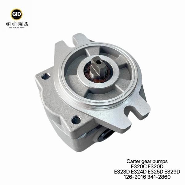High-Strength Cast Iron Hydraulic Gear Pump for Excavators with Stable Oil Flow & High Efficiency OEM Standard Replacement