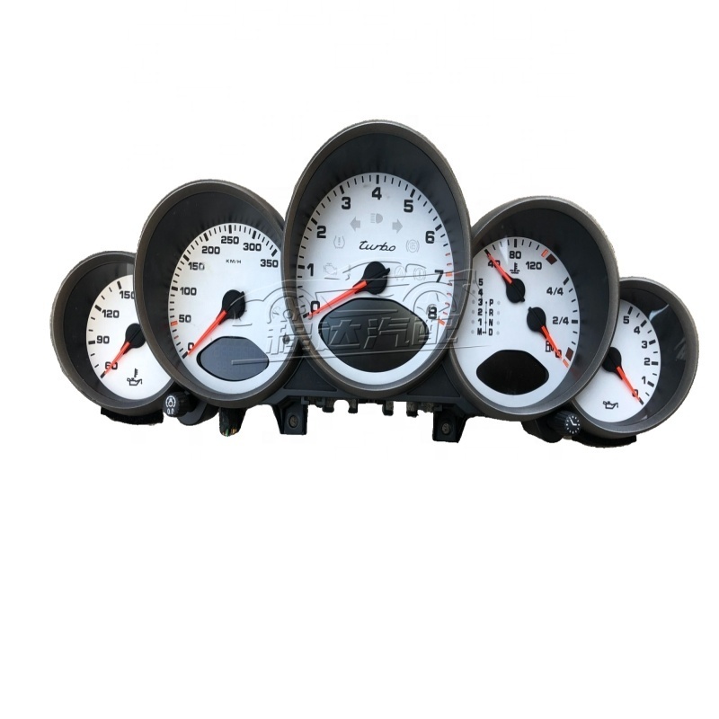 High Quality Classic Carrera System 997 for Porsche Bench Instrument Display Used Odometer Speed Screen Oil Level Thermometer