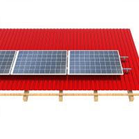 0° aux supports solaires plats réutilisables antirouille typiques d'installation facile 15° et rapide pour des systèmes d'usine de picovolte