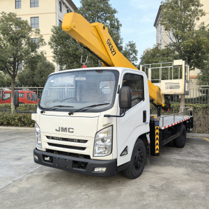 China Jmc 19 21 22 Meters Telescopic Boom Working Truck, Man Lifting Truck