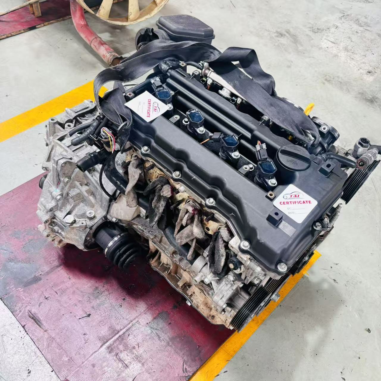 G4KD 2.0L MPI Engine Assembly with Aluminum Alloy Cylinder Block and Dual CVVT for Hyundai & Kia Vehicles