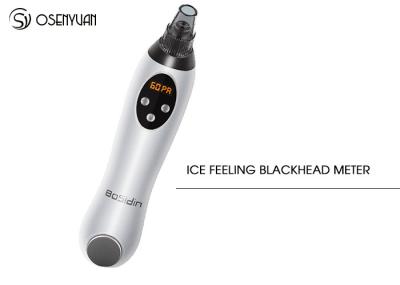 White 1200Ah Vacuum Blackhead Remover Facial Pore Blackhead Remover Cleanser