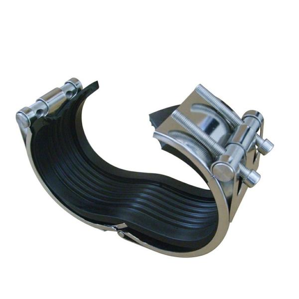 100% Inspection Small Pipe Clamp OEM High Pressure Stainless Steel Metal Saddle Clamps