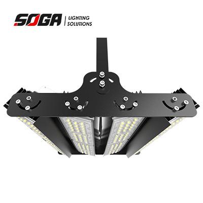 Iluminação esportiva LED ROHS de controle inteligente de luz de mastro alto 400 W