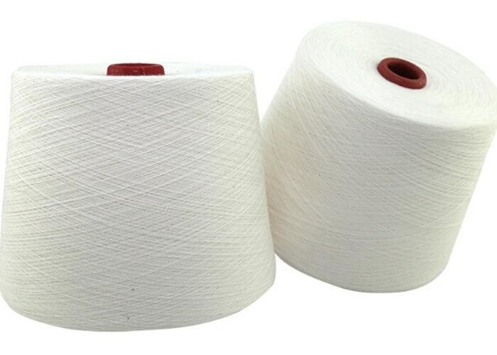 Dyed Combed Pure Cotton Yarn , CVC Cotton Cone Yarn For Knitting Gloves