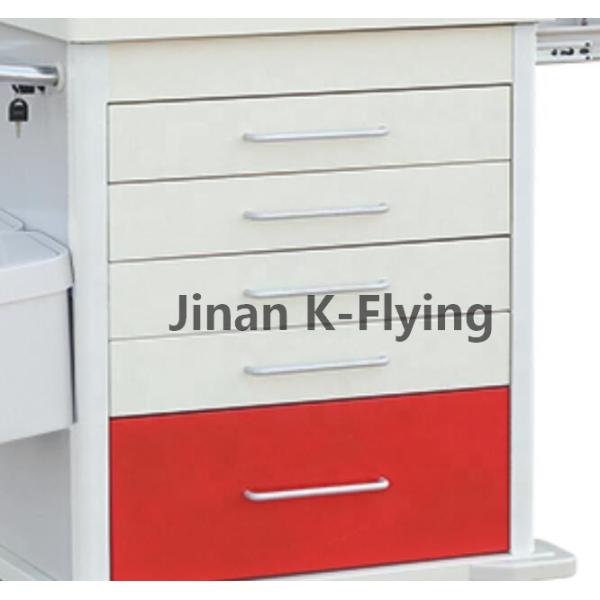 Больницы доставки медицины ABS тележка вагонетки пластиковой медицинская