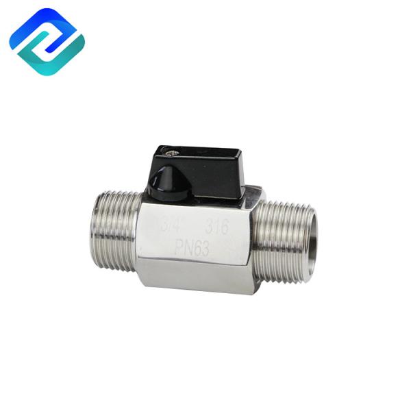 Pn63 1 Inch Npt Thread High Pressure Stainless Steel Ball Valve