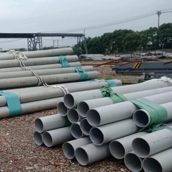 Hot Rolled Stainless Steel Pipe Tube DN5 - DN500 SCH40S SCH80S In 6m Length For Inddustrial
