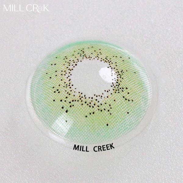 Realistic Natural Colored Kiwi Green Contact Lens Non Prescription 14.2