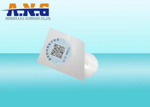 Disposable Self Adhesive Rfid Tag Sticker/25mm High Frequency Rfid Tags ISO14443