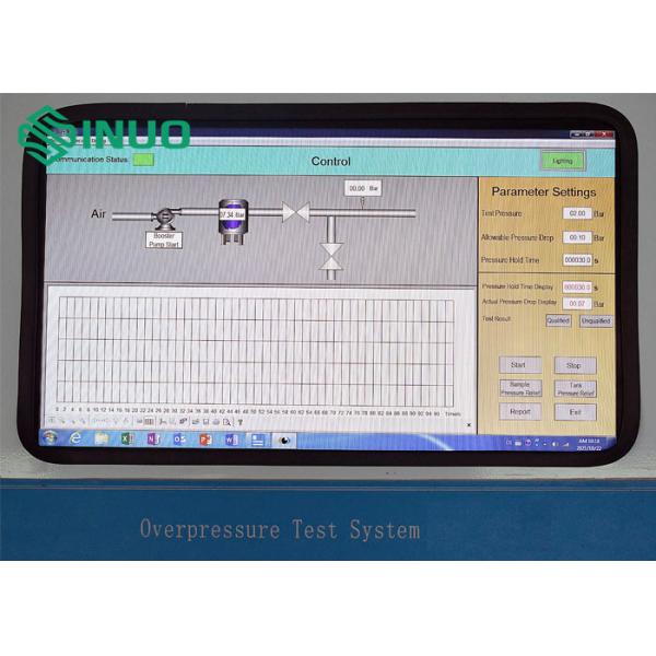 Испытательная система избыточного давления теста утечки давления электротранспорта IEC 62196-3