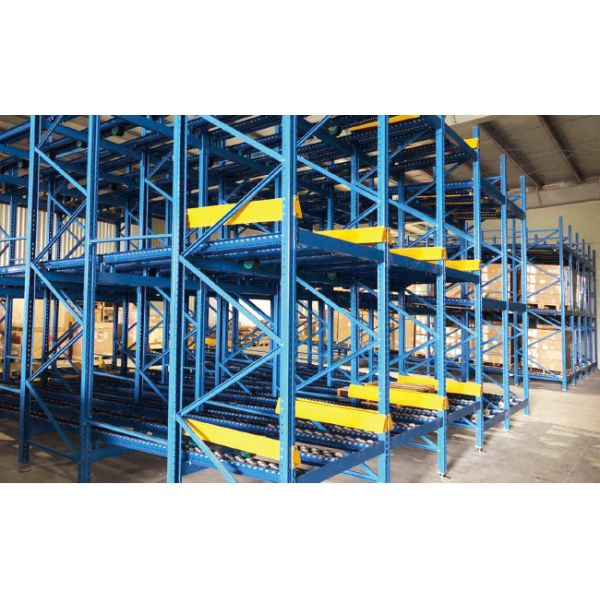 Gravity racking  Pallet flow rack